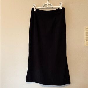 Briggs New York Classic Black Pencil Skirt